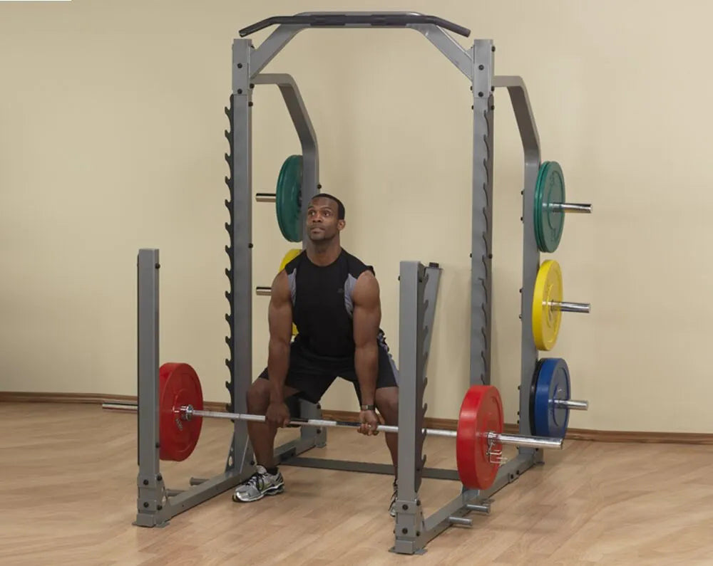 Body Solid SMR1000 Multi Squat Rack – Commercial Grade Power Rack