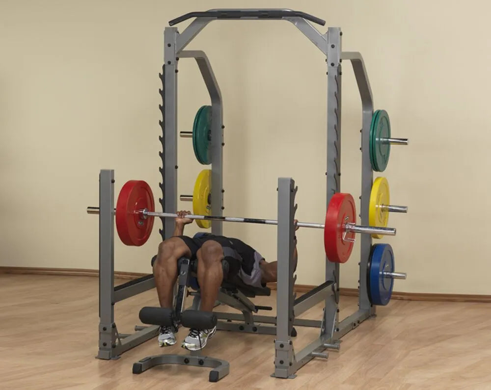 Body Solid SMR1000 Multi Squat Rack – Commercial Grade Power Rack