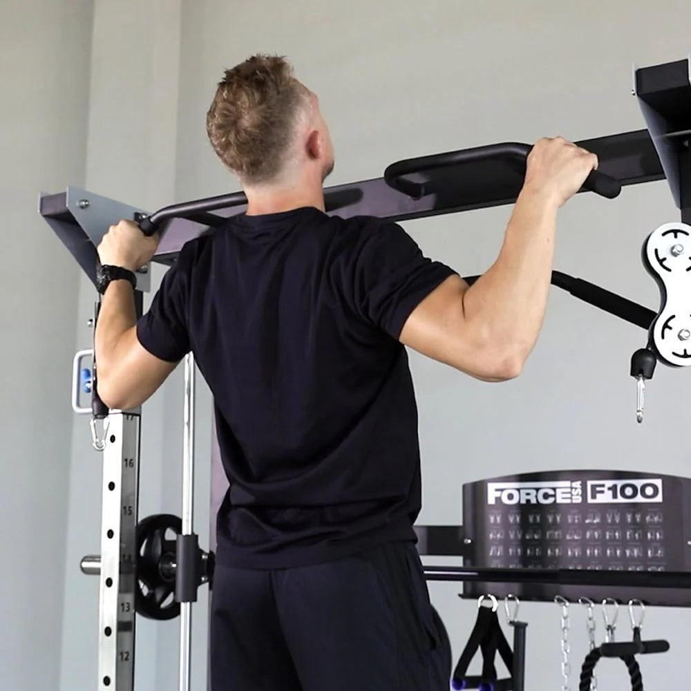 Force USA F100 All-In-One Trainer Pin Loaded (Includes 15kg Barbell)
