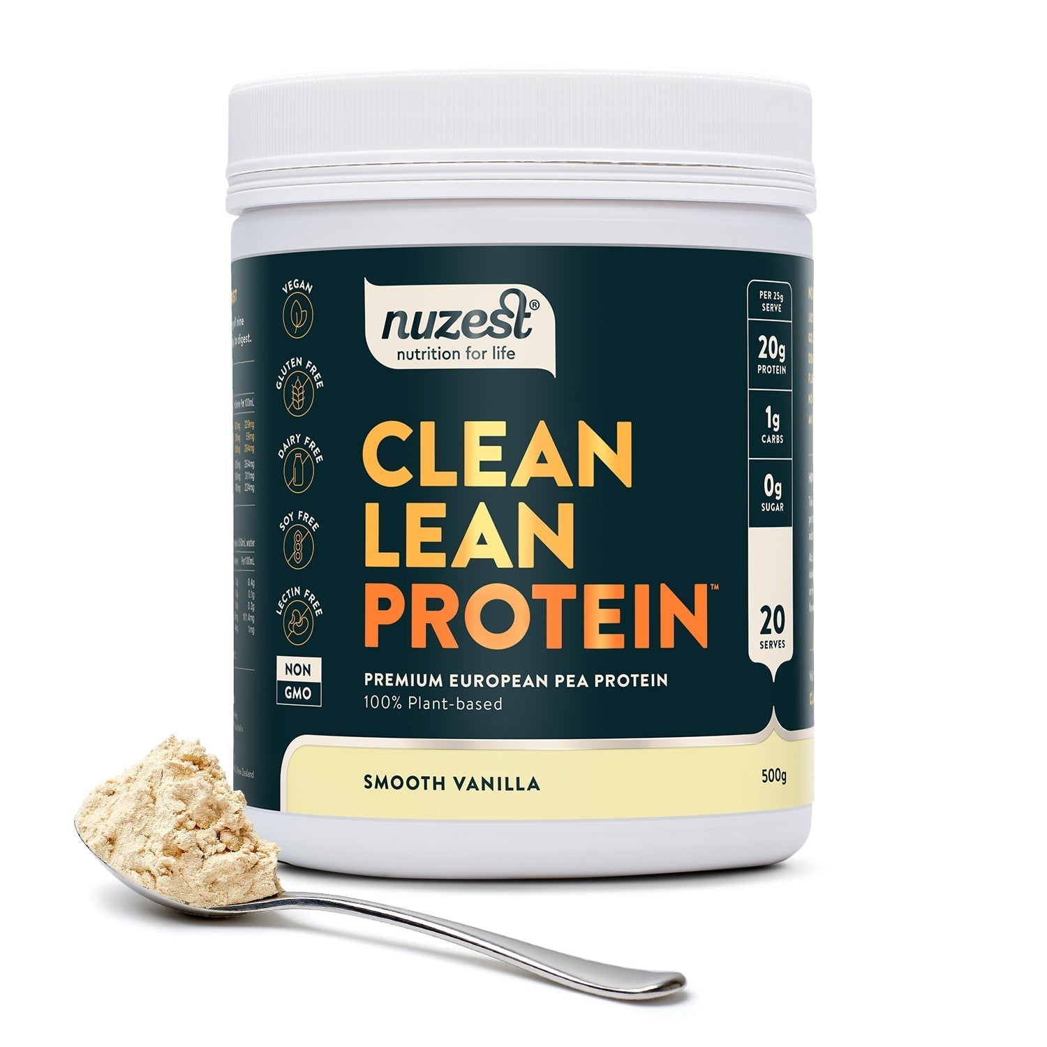 Nuzest Clean Lean Protein, 500g Smooth Vanilla