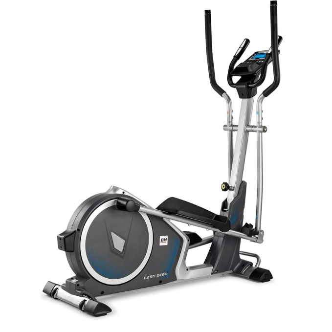BH Fitness, Easystep Dual Cross Trainer Foldable Elliptical Bike, G2518, Silver
