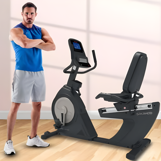 Sparnod Fitness Commercial Recumbent Bike, SRB-340
