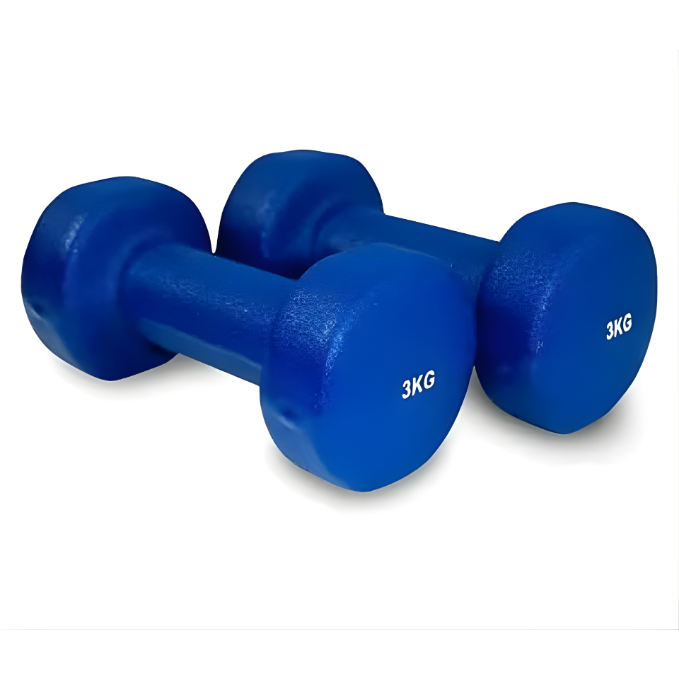 Ta Sports, Hex Vinyl Dipping Dumbbell 3Kg*2Pc, Db2121