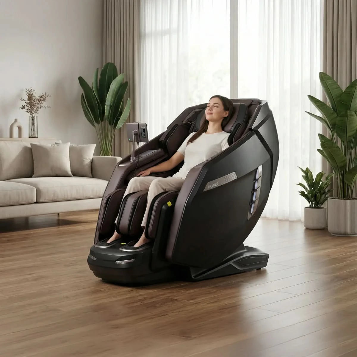 Nourest Core-D Massage Chair - Advanced 4D Dual Roller Technology