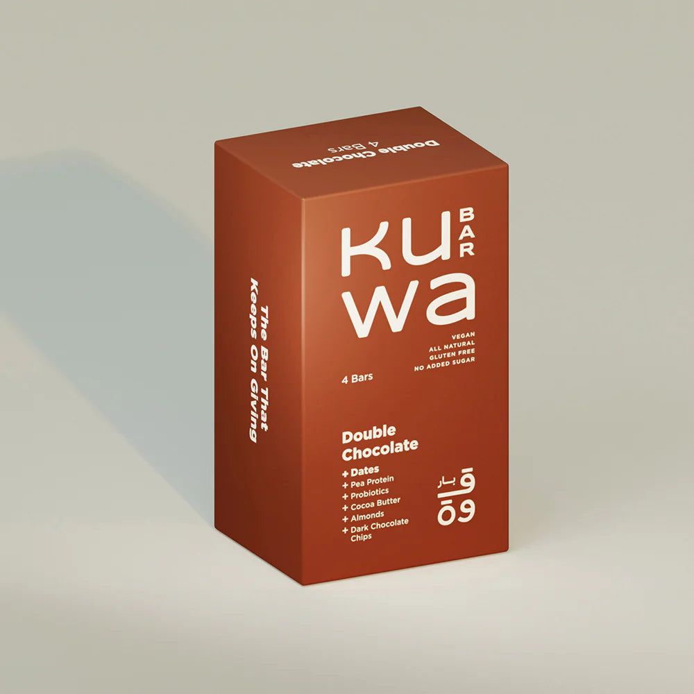 Kuwa All Natural Protein Bars (Pack of 4)