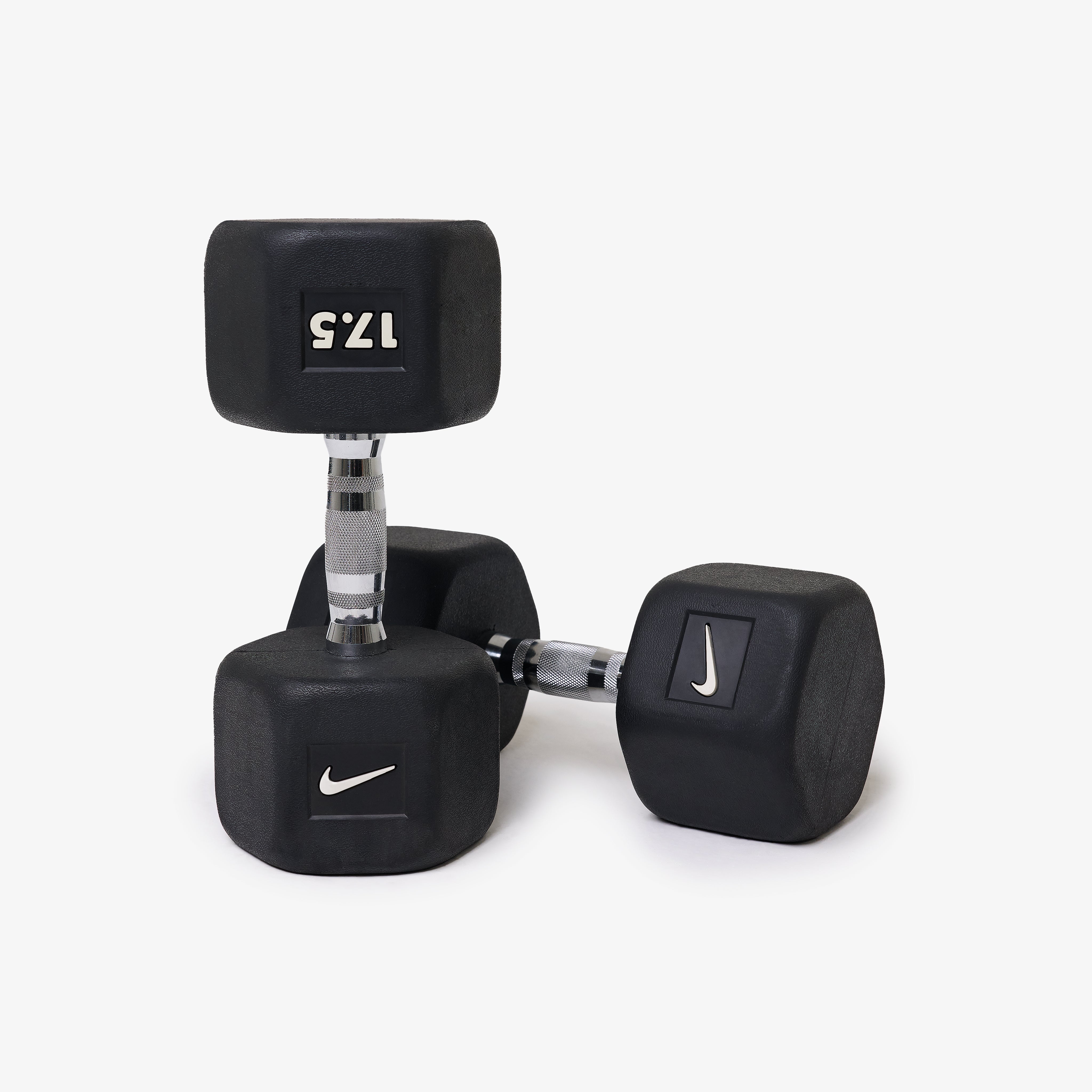 Nike Dumbbell Black White 17.5 kg