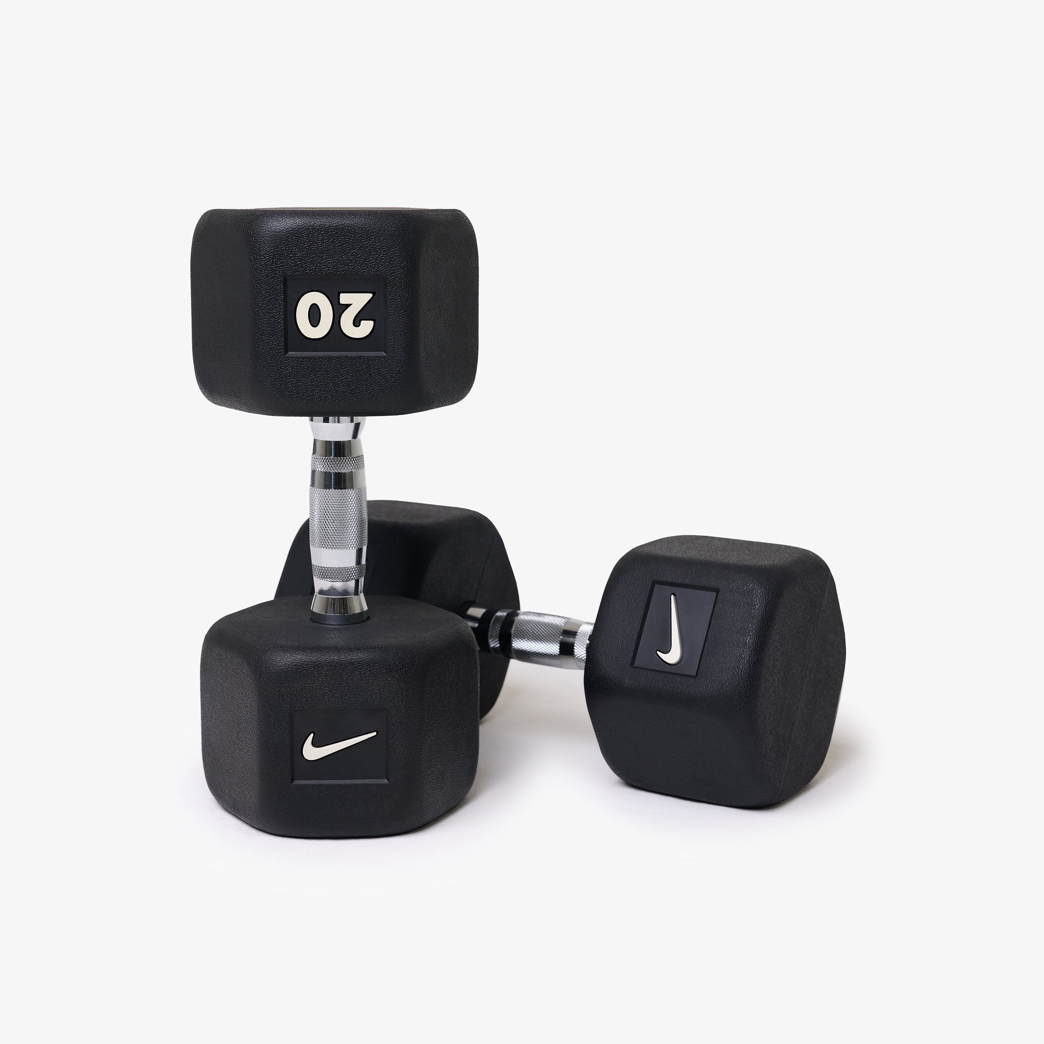 Nike Dumbbell Black White 20 kg