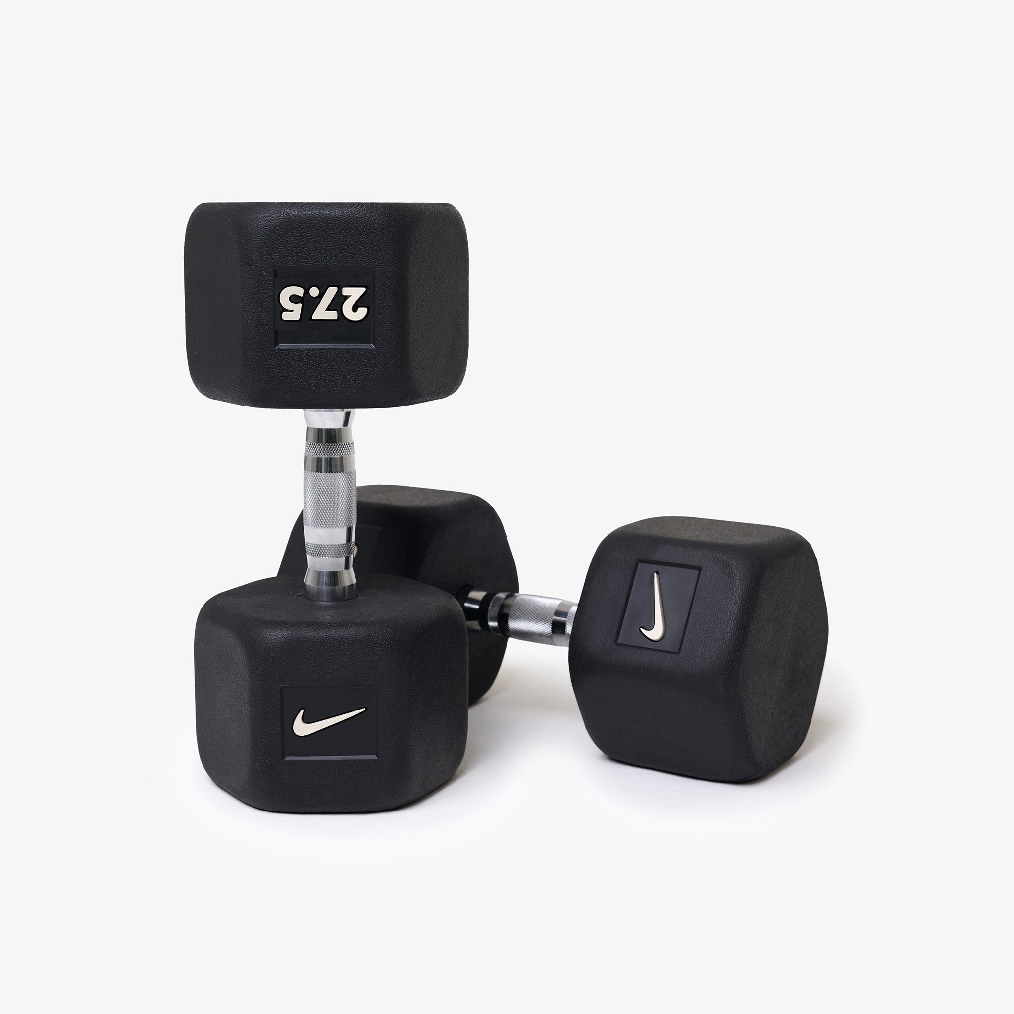 Nike Dumbbell Black White 27.5 kg