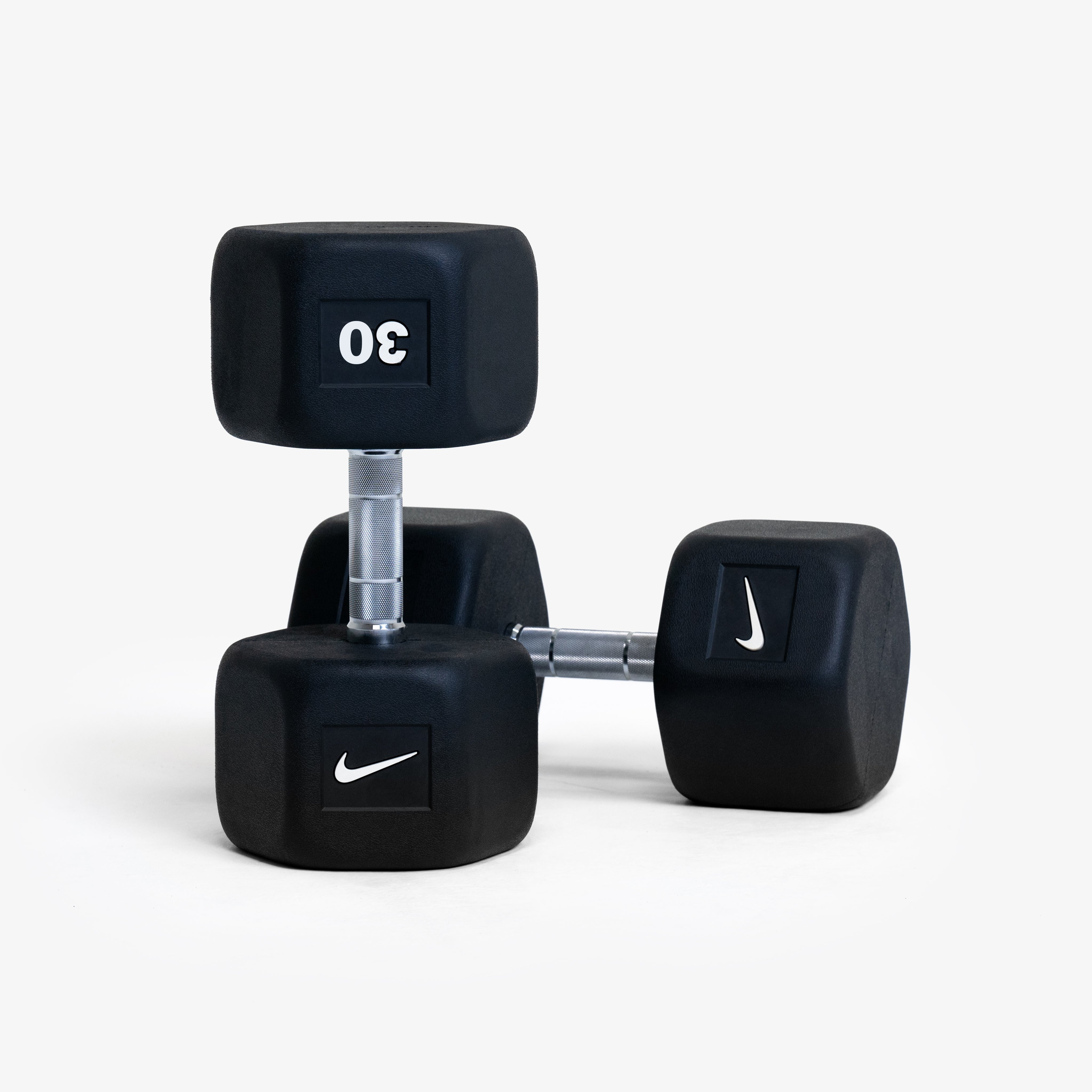 Nike Dumbbell Black White 30 kg