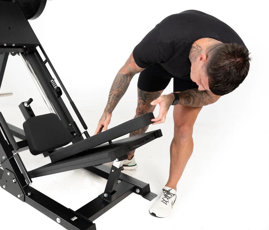 Monster ultimate 45 degree leg press hack best sale squat combo