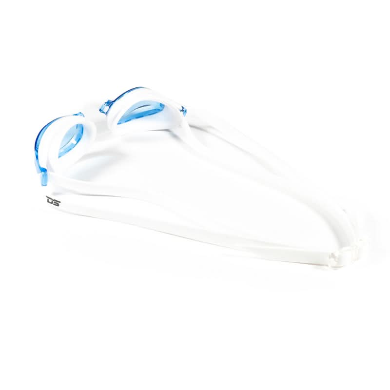 DS Racer Swimming Goggles - Blue/White