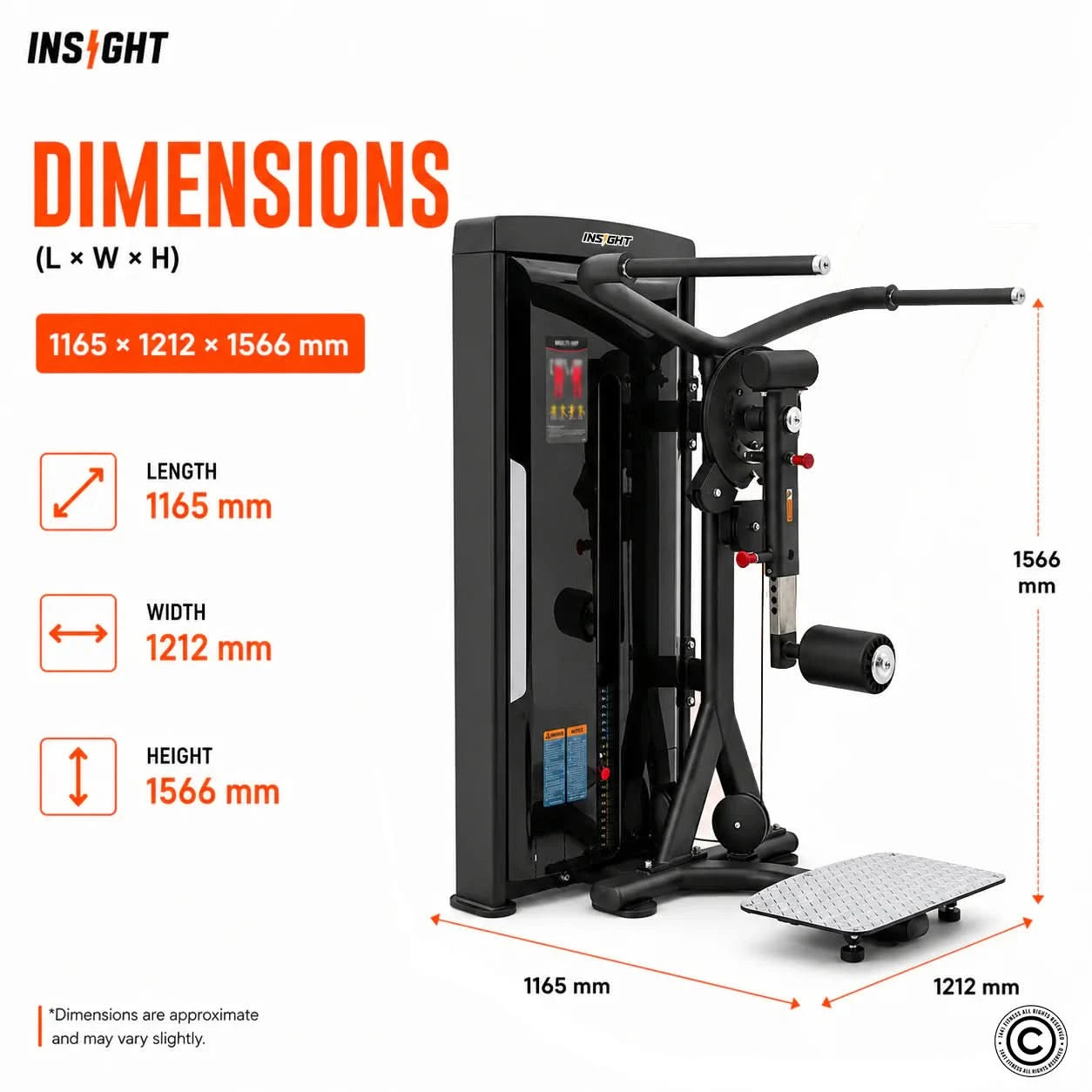 Insight Fitness Multi Hip – SA017