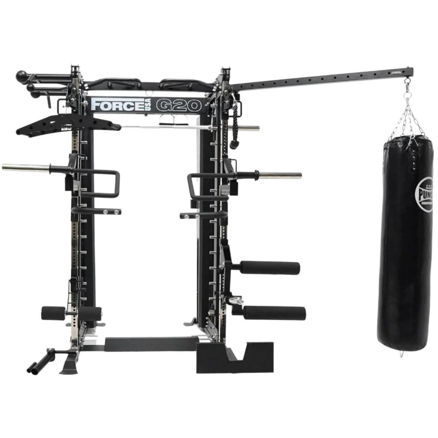 Force USA G20 Pro All-In-One Trainer – Smith Machine, Power Rack & Functional Cables