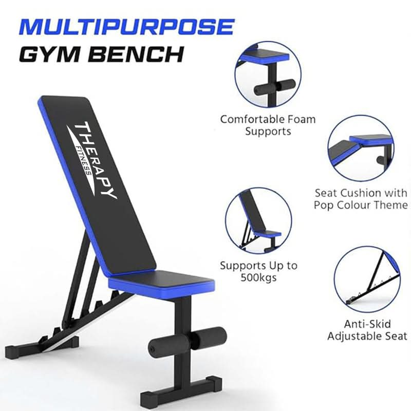 DS Adjustable Gym Bench (3 in 1)