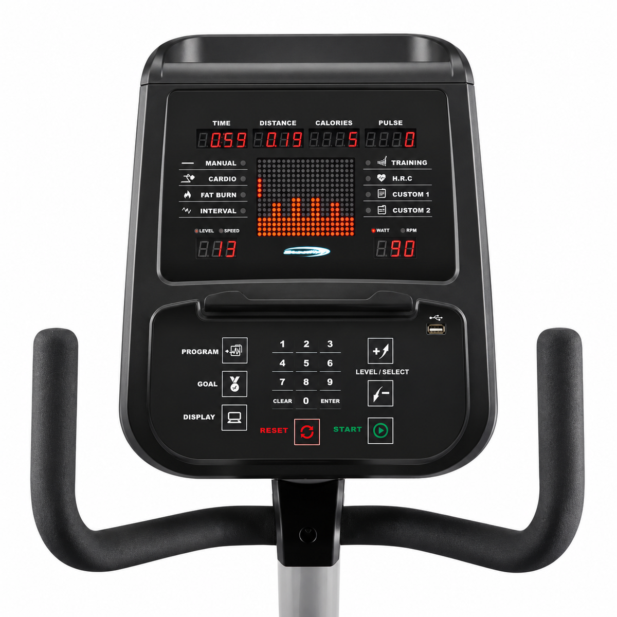 Steelflex Commercial Recumbent Bike PR-10
