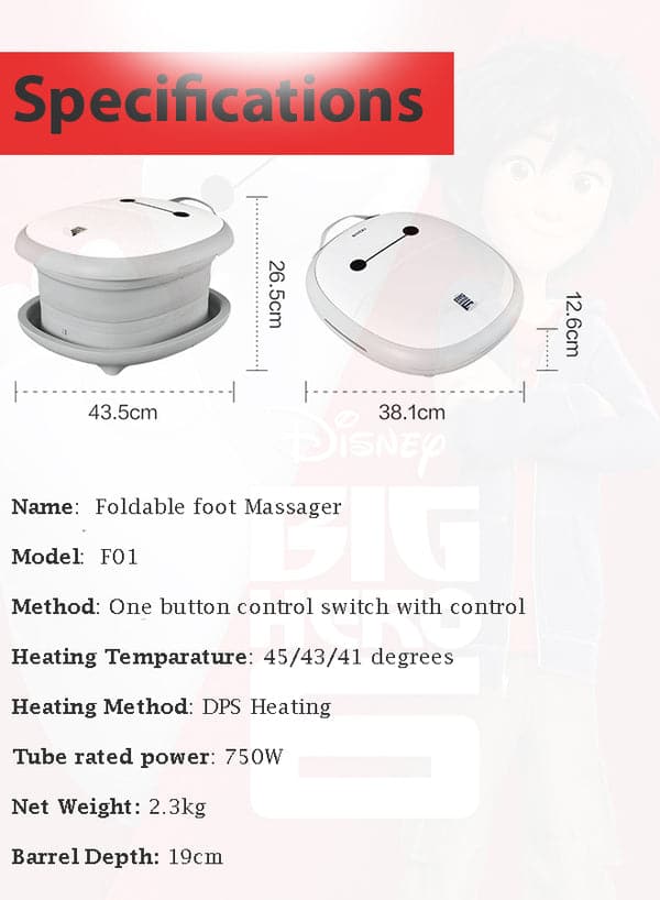 Rotai Spa Foldable Foot Soak Bucket