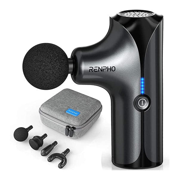 Renpho Handheld Portable Electric Body Massager?Deep Tissue Percussion Muscle Massage Gun for Athletes with 5 Speeds, Ultra Small & Quiet Massagers for Home Office Gym