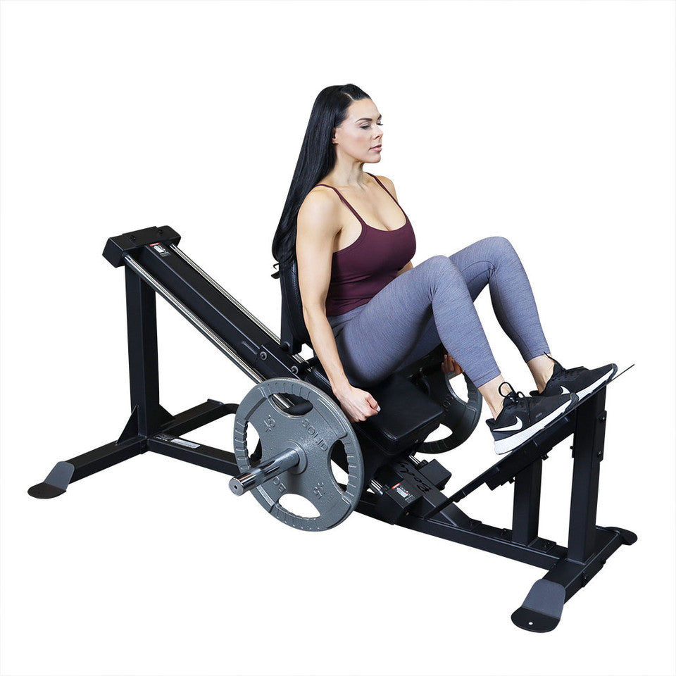 Body-Solid GCLP100 Compact Leg Press Machine | Home & Gym Lower Body Equipment