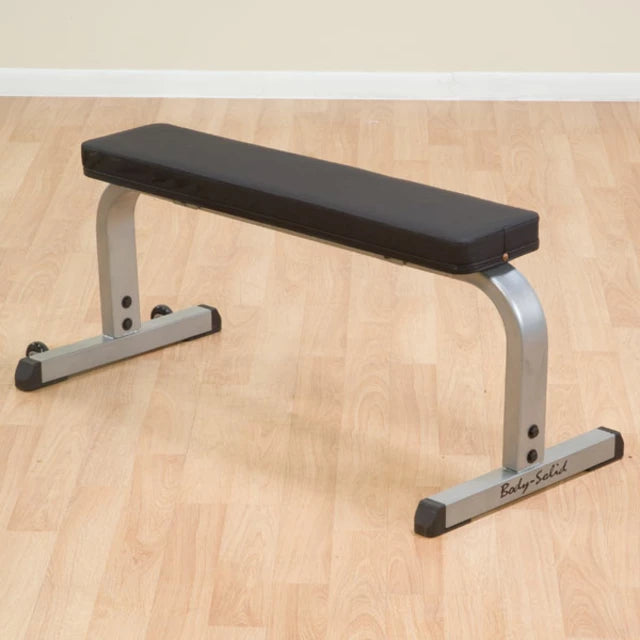 Body Solid GFB350 Heavy-Duty Flat Bench – Commercial Steel Frame