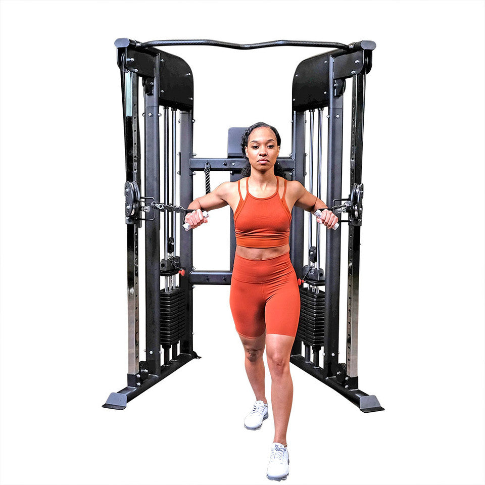 Body Solid GFT100 Functional Trainer – Dual Stack Full Body Cable Machine