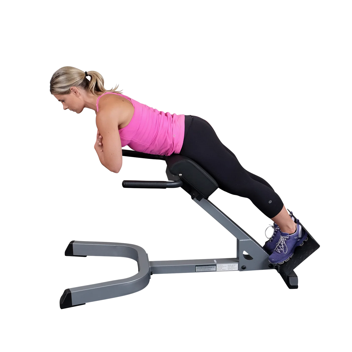 Body Solid GHYP345 45° Back Hyperextension – Core & Lower Back Trainer
