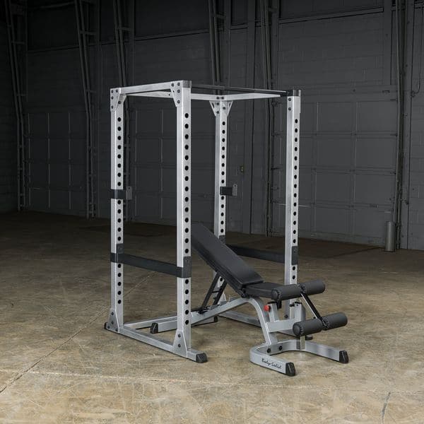 Body Solid Pro Power Rack/Squat Rack, Gray, GPR378 - Athletix.ae