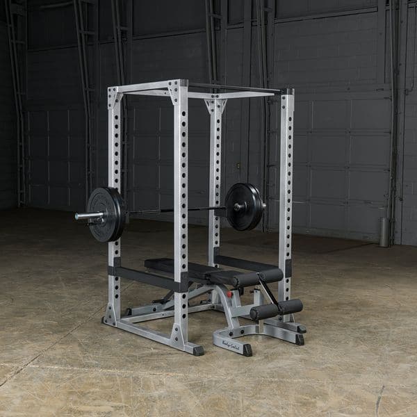 Body Solid Pro Power Rack/Squat Rack, Gray, GPR378 - Athletix.ae