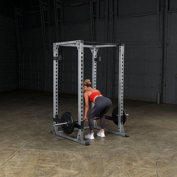Body Solid Pro Power Rack/Squat Rack, Gray, GPR378 - Athletix.ae