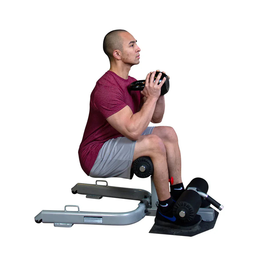 Body Solid GSS50 Sissy Squat Machine for Quads, Abs & Core Strength