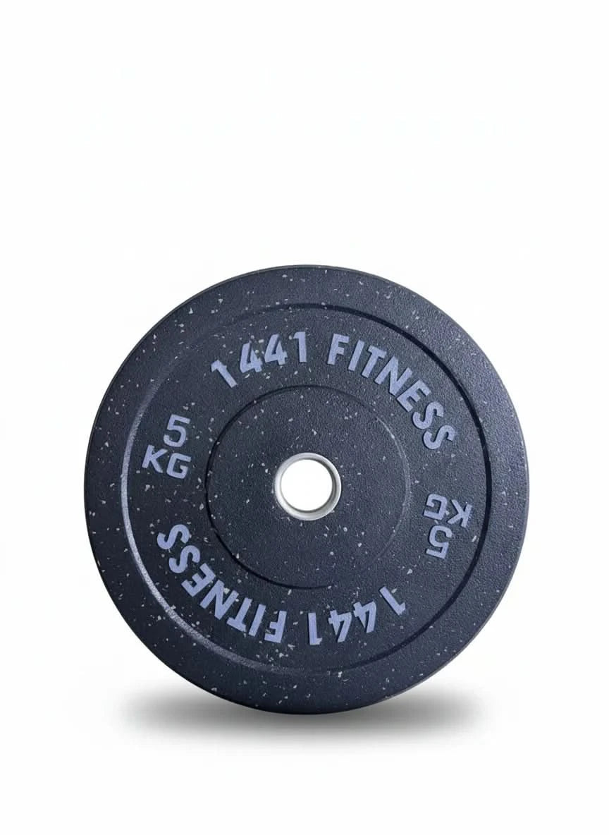 1441 Fitness Speckled Bumper Plates, 5KG to 25KG, Sold as Piece 5KG