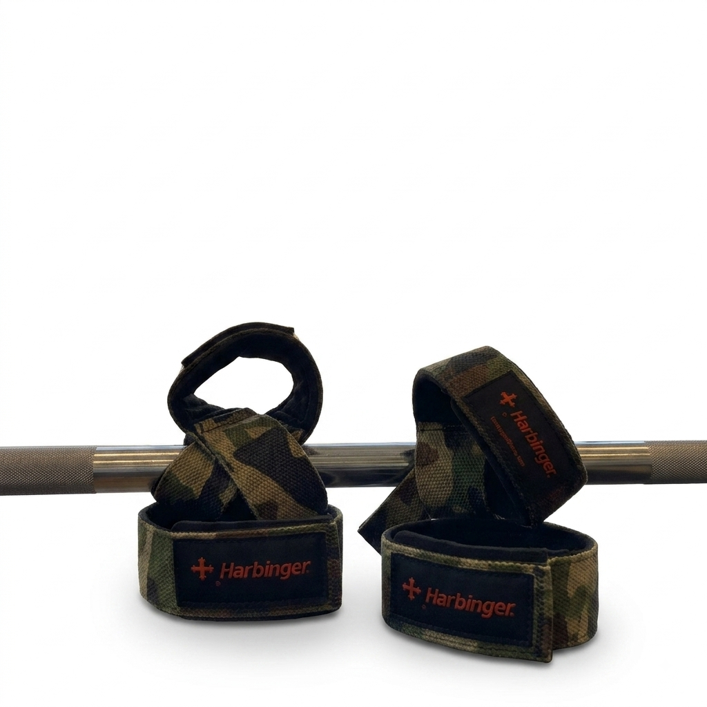 Harbinger Padded Cotton Lifting Straps 21.5" – Pair