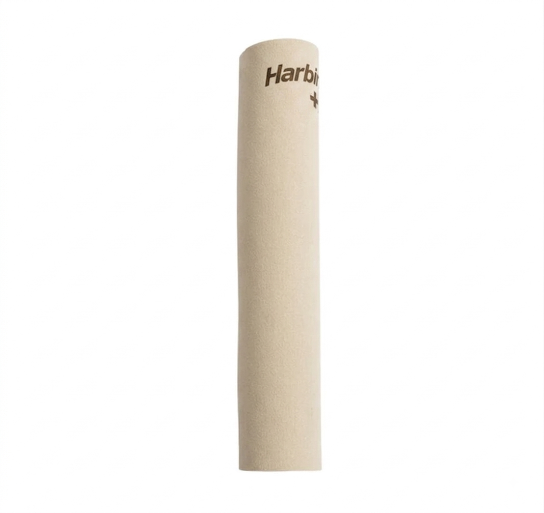 Harbinger 14" Bar Pad | Padded Barbell Support for Squats & Hip Thrusts Beige