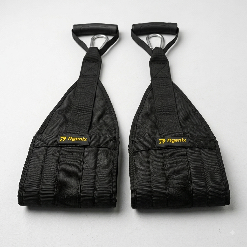 Fitgenix Hanging Strap – Suspension Training Strap with Two Handles