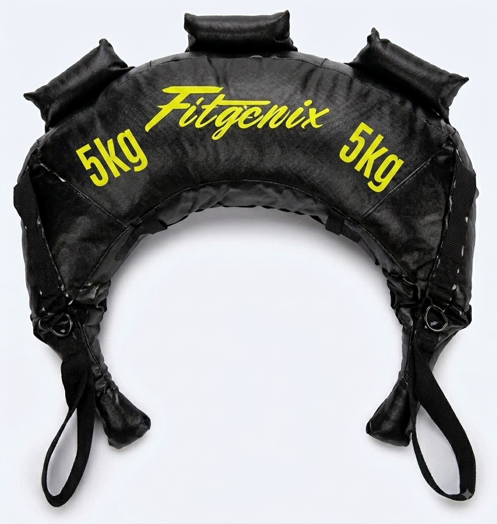 Fitgenix Weight Bag with Two Handles – PVC Functional Training Bag 5Kg