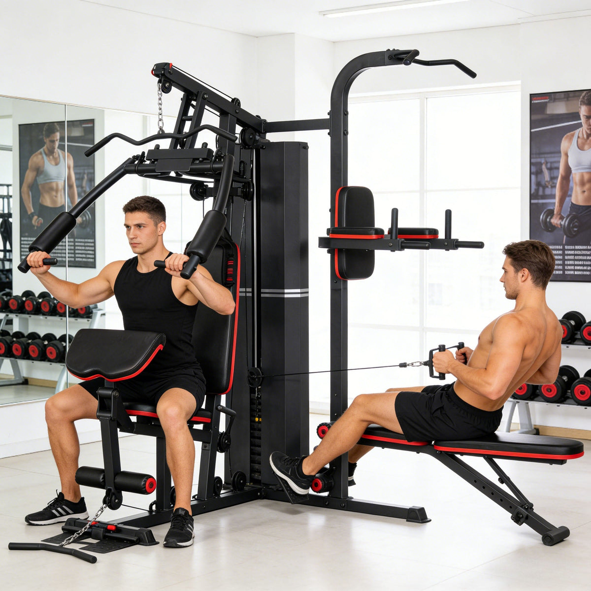 MF Three-Station Strength Training Machine MF-9947-3