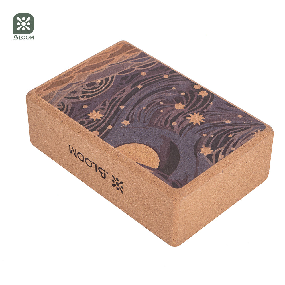 Bloom Natural Cork Yoga Block