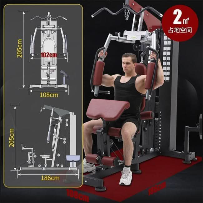 Harley Fitness Multi-Functional Home Gym – Adjustable, Compact, Durable Workout Equipment for Full-Body Training