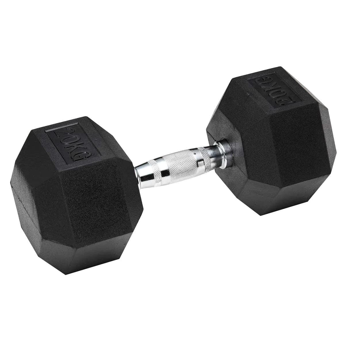 1441 Fitness Hex Dumbbell Set with 3 Tier Dumbbell Rack 2.5 to 20 Kg (8 Pairs) – Strength Training Equipment - Athletix.ae