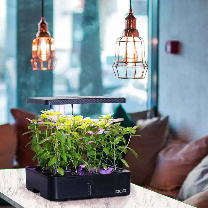 12Pods Hydroponics Growing System Indoor Herb Garden