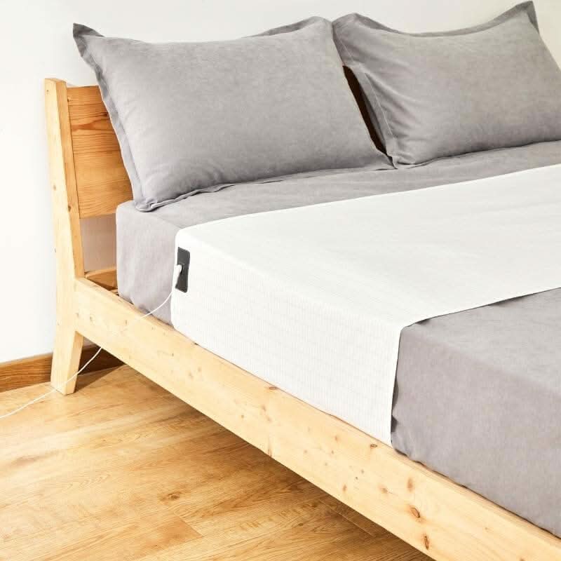 Grounding Bedsheet – Organic Cotton & Silver Fiber for Better Sleep, Pain Relief & Stress Reduction | 260x50 cm with Connection Cord