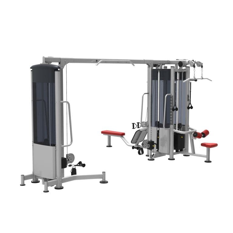 Impulse Fitness IT9525 + IT9527 + IT9527OPT 5-Sided Multi-Function Platform [5 Stack Multi Station]