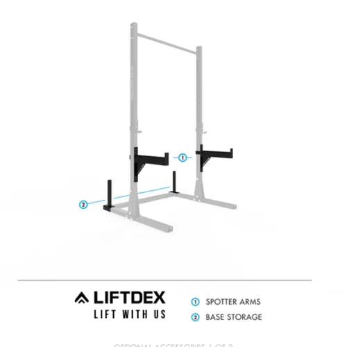 Liftdex Jumpman Stand (Squat Rack 2.4m)
