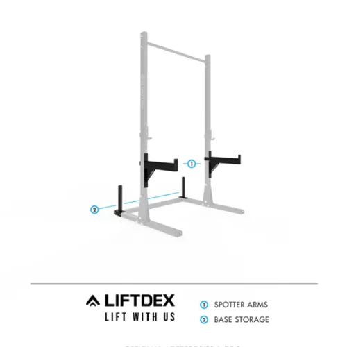 Liftdex Jumpman Stand (Squat Rack 2.4m)