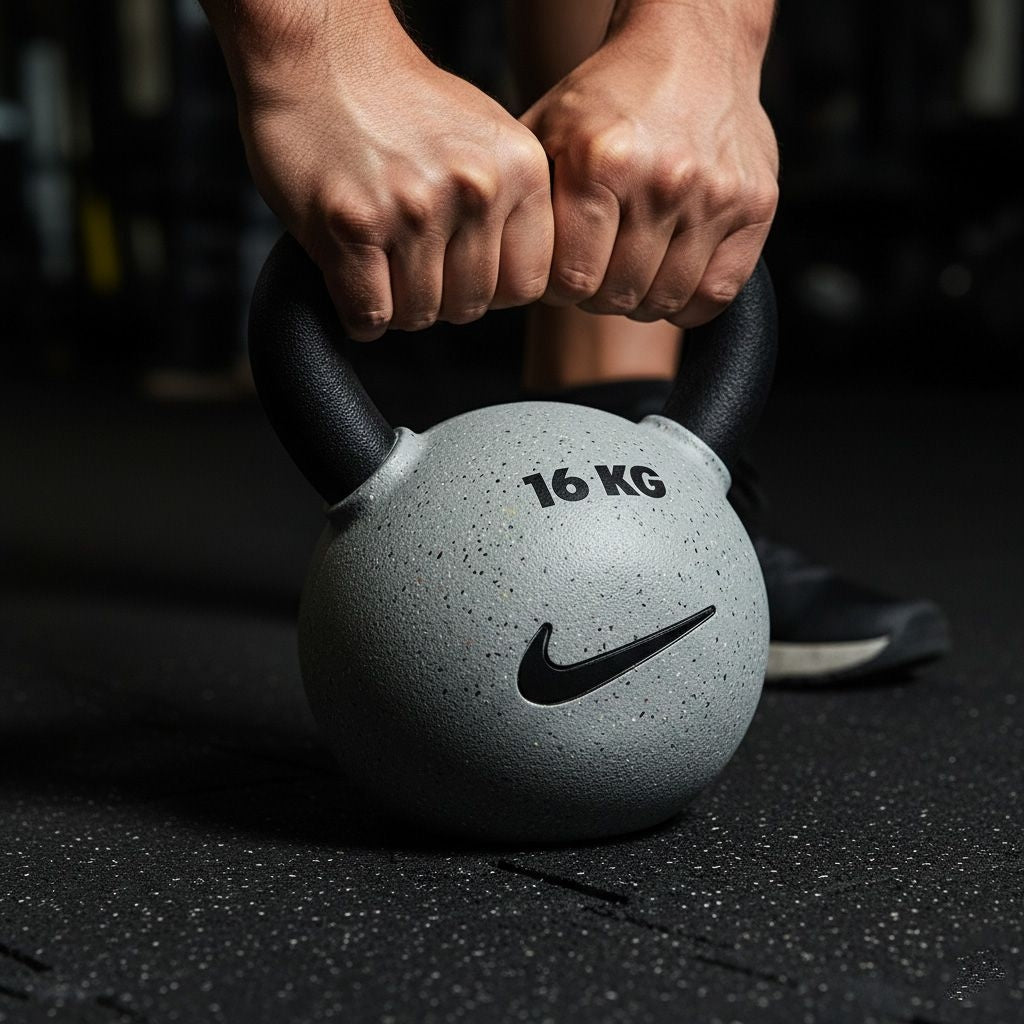 Nike Rubber Coated Kettlebell Strength Training