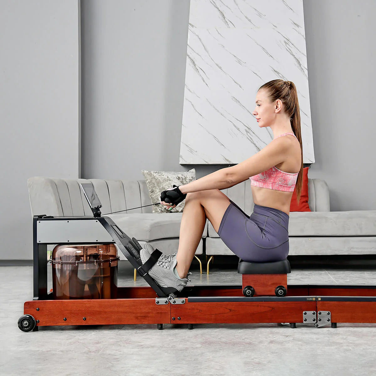 Kingsmith Foldable Water Rowing Machine