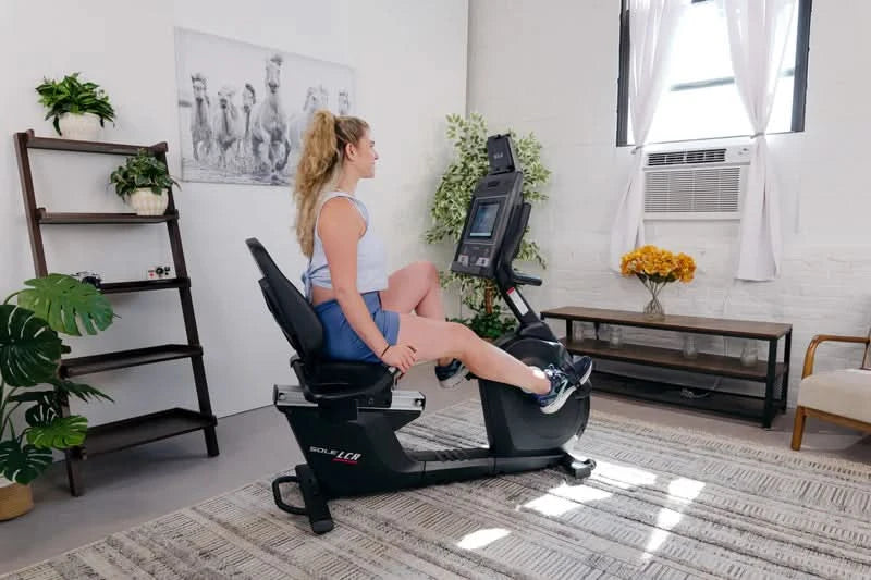 Sole Fitness Light Commercial Recumbent Bike with 10.1" Touch Screen (LCR)