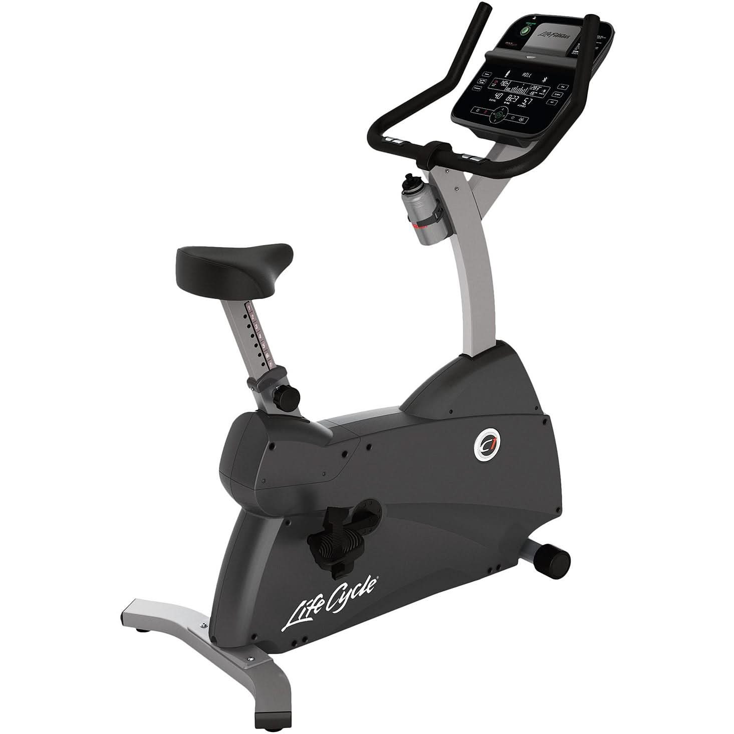 Life Fitness C1 Upright Lifecycle Exercise Bike C1 Exercise Bike + Track Console