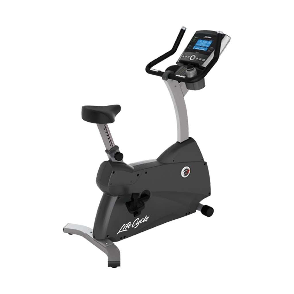 Life Fitness C3 Upright Lifecycle Exercise Bike C3 + Go Console