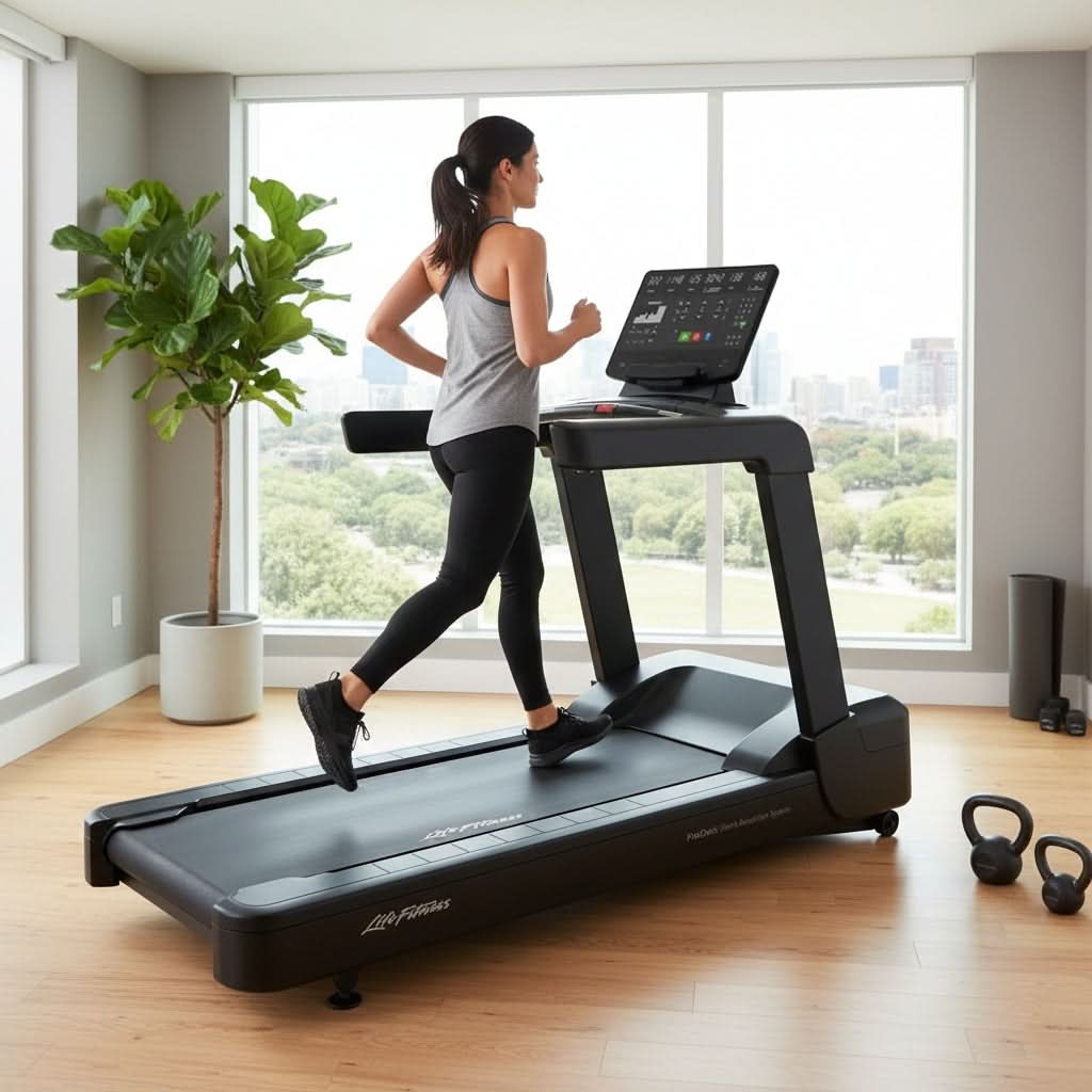 Life Fitness Aspire Treadmill with SL Console