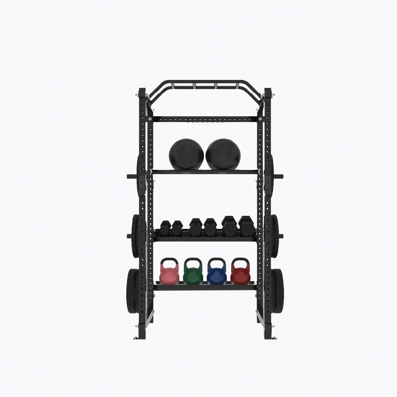 Liftdex Functional Rack with 3 Level Storage – 2.4M (Floor Mounted)